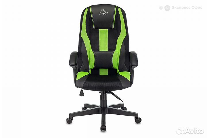 Кресло игровое Zombie 9 green