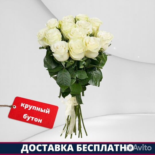 Розы Эквадор - 13 шт. 70 см