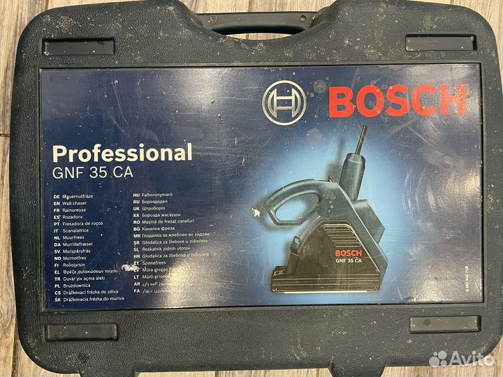 Штроборез bosch gnf 35 ca