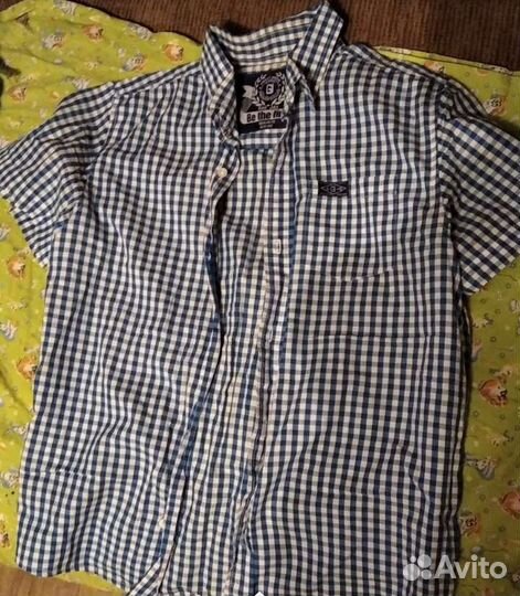 Рубашка мальчика подростка 10-12лет 152рост 300р