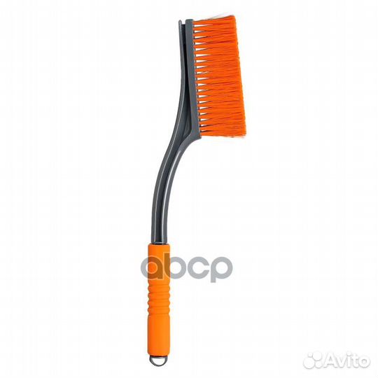 Щетка от снега и льда с мягкой щетиной + скребо