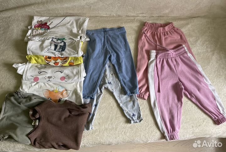 Одежда пакетом для девочки 86 92