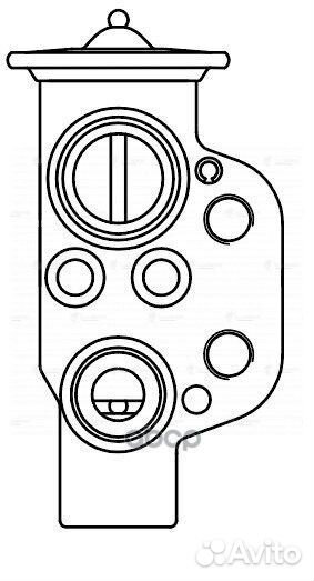 Клапан расширительный кондиционера ltrv1879 luzar