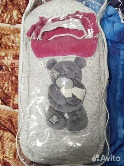 Конверт на выписку Мишка teddy
