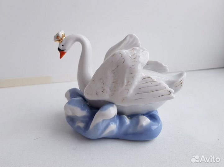 Статуэтка СССР Царевна-лебедь. Дулево 1960 г