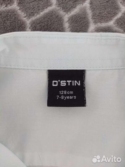 Рубашка для мальчика 128 размер 7-8 лет