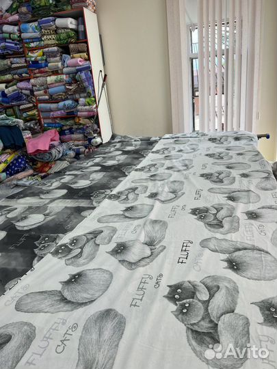 Ткань хлопок Поплин Люкс авито доставка