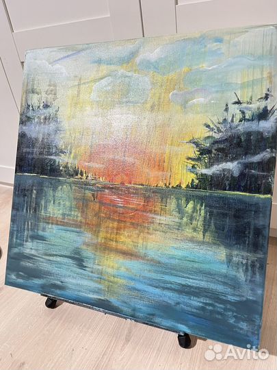 Картины акрилом