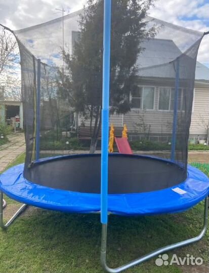 Батут с сеткой. Батуты Новые. Батуты для детей