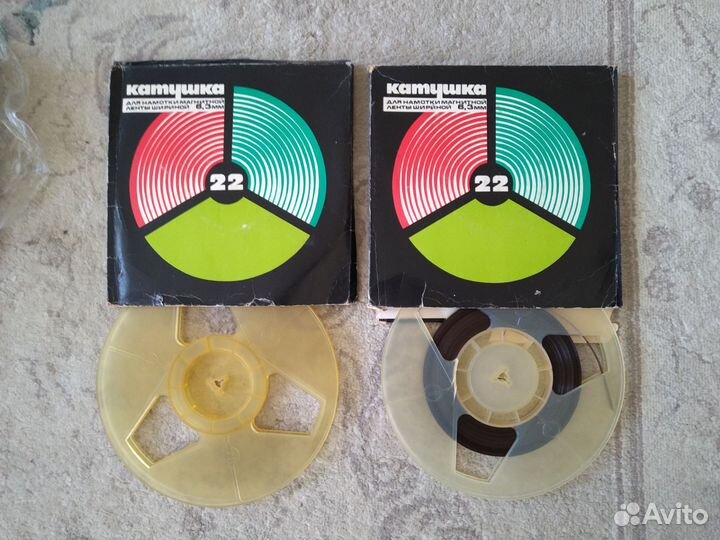 Магнитная лента, катушки, бобины