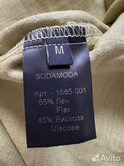 Рубашка лён Soda Moda