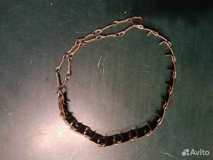 Строгий ошейник новый для собак из металла