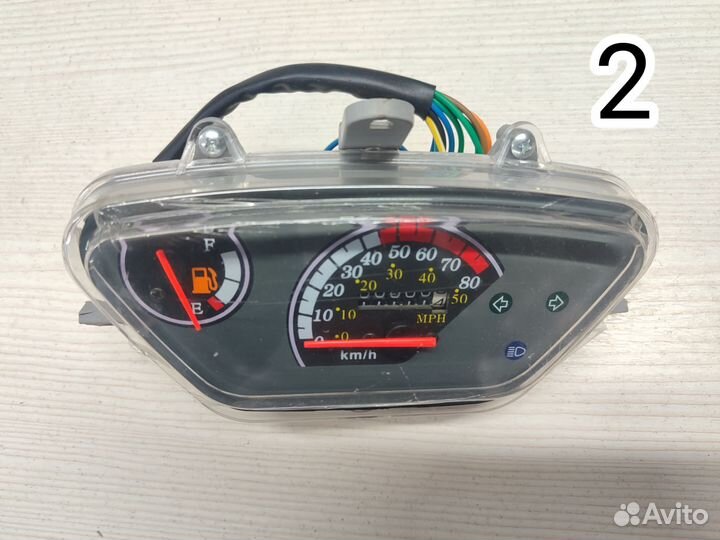 Панель приборов на скутер