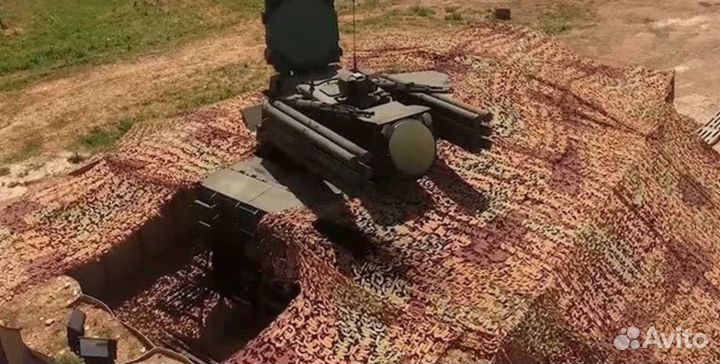 Маскировочная сеть (комплект) мкт-2П (Поле) 12*18м