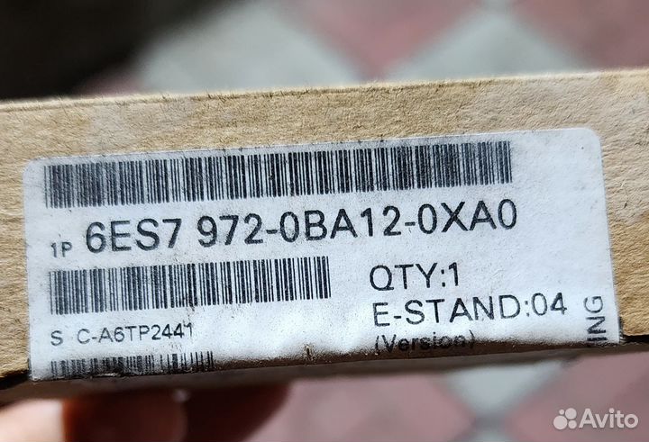 Соединитель к profibus 6ES7972-0BA12-0XA0