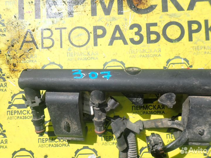 Рейка топливная (рампа) для Peugeot 307 2001-2008