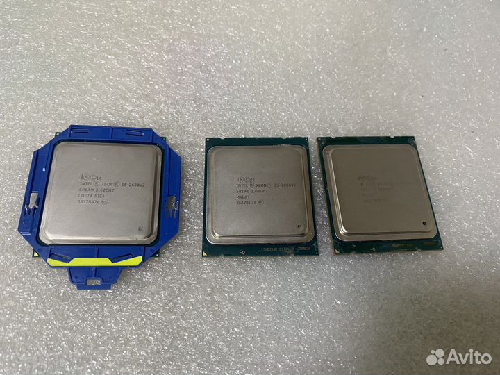 Серверные процессоры Xeon и другие