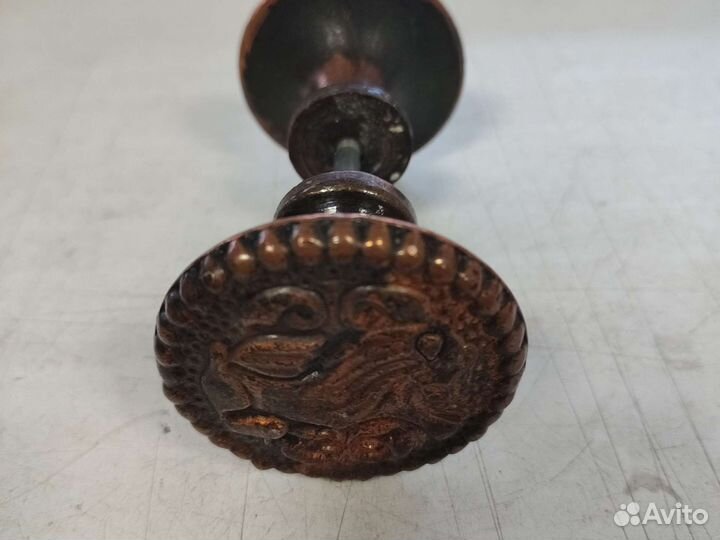 Дверная ручка латунь СССР