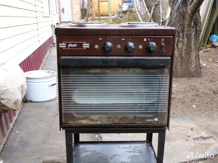 Электрическая печь мечта двухкомфорная с духовкой