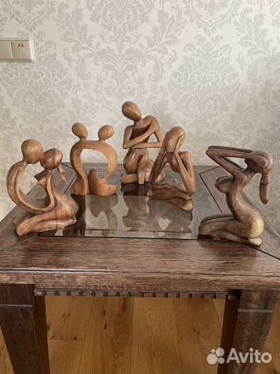 Статуэтки, дерево Индонезия