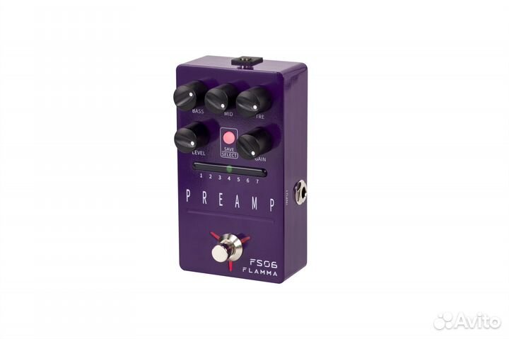 Flamma FS06 Preamp, педаль эффектов, новая