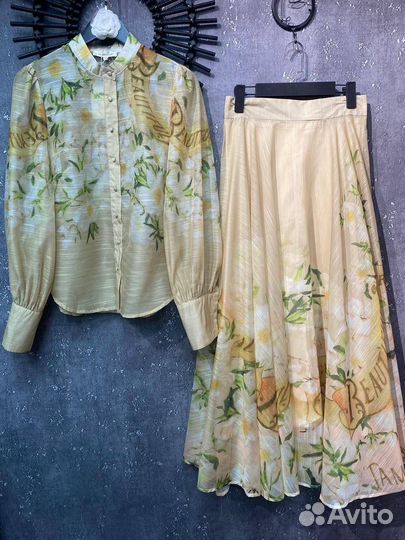 Роскошный комтюм с юбкой Zimmermann