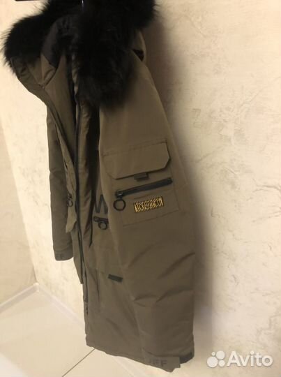 Подростковая зимняя куртка парка бу