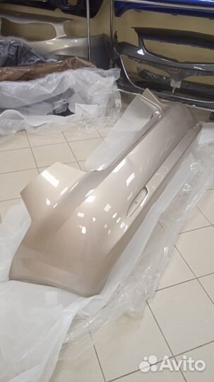 Бампер задний Chevrolet Lacetti хэтчбек в цвет