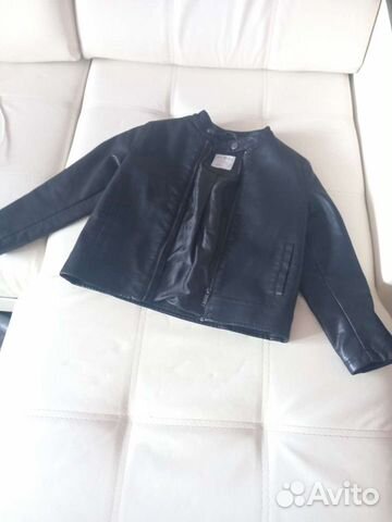 Куртка из экокожи демисезонная