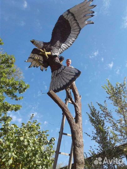 Скульптура, фонтаны, водопады, роспись стен, камин