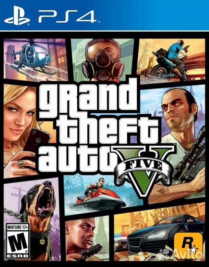 GTA 5 Premium на playstation 4 playstation 5 PS54