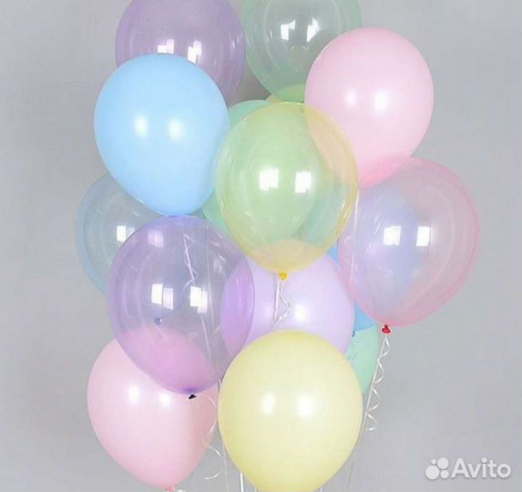 Воздушные шарики, гелевые