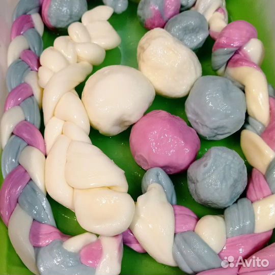 Сыры домашние разноцветные