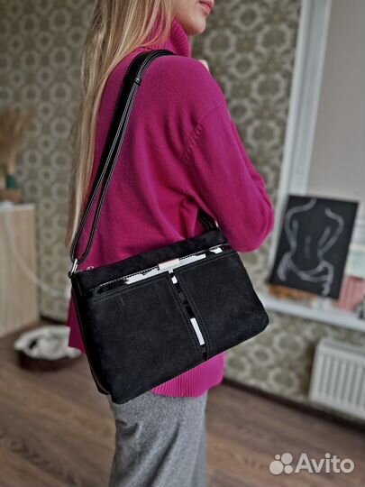 Сумка кожаная женская новая