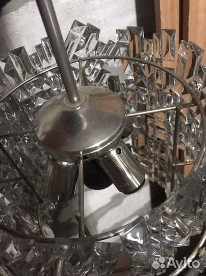 Люстра хрустальная СССР