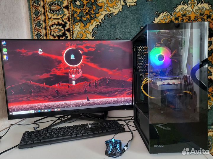 Игровой пк rx 5700 xt ryzen 5
