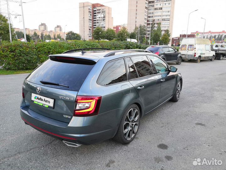 Skoda Octavia RS 2.0 AMT, 2018, 265 000 км