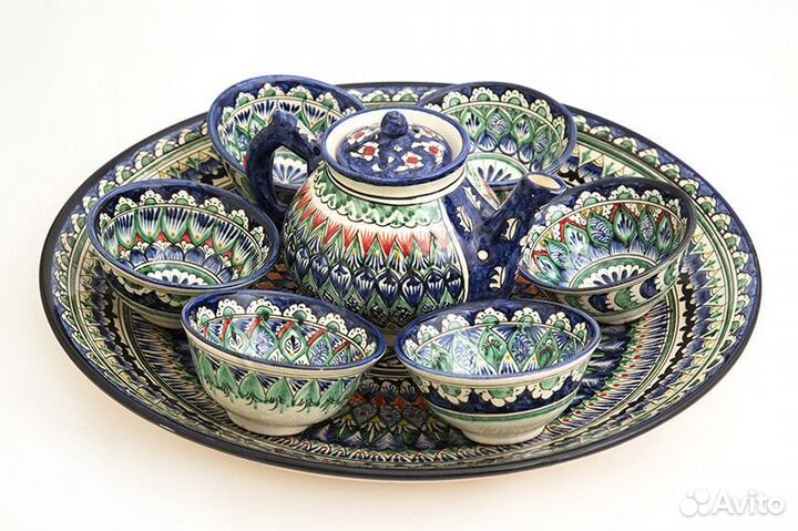 Узбекская посуда Тарелки Ляганы