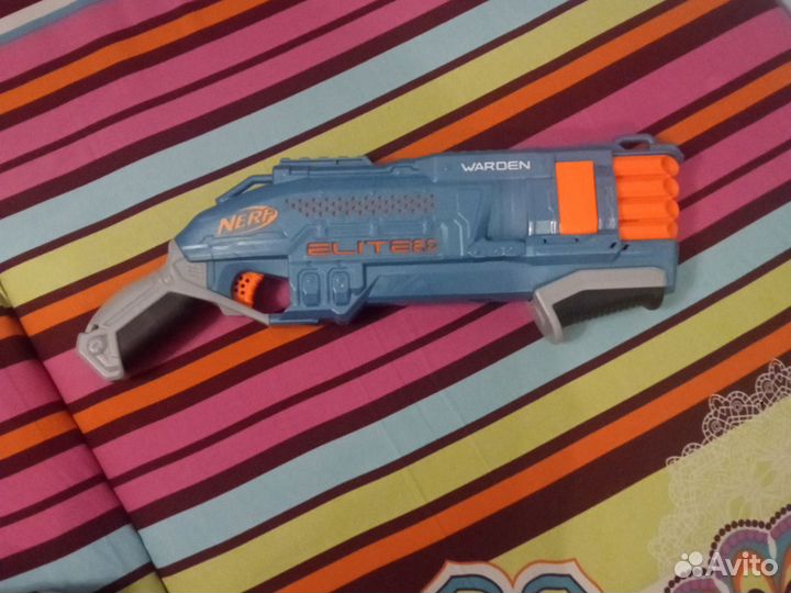 Nerf elite 2.0 warden дробовик