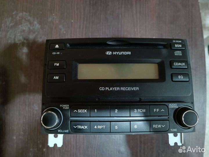Магнитола штатная hyundai
