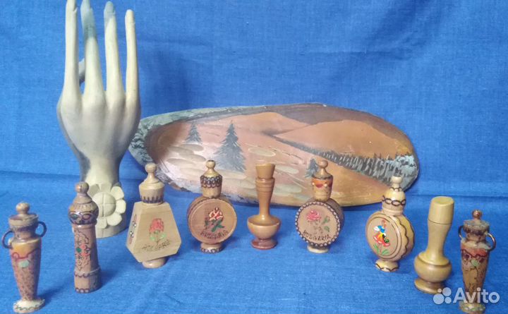 Посуда и игрушки из дерева СССР