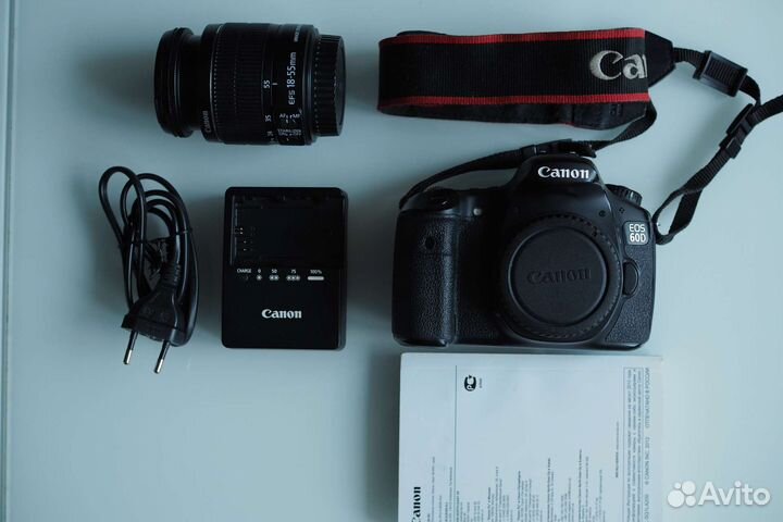 Зеркальный фотоаппарат canon 60d