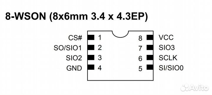 Микросхема MX25U25673GZ4I40