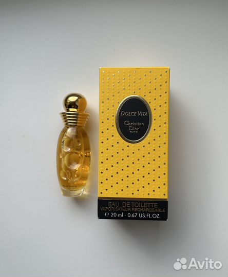 Christian dior dolce vita 20 мл винтаж 1995