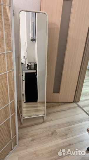 Зеркало напольное белое кнаппер бу