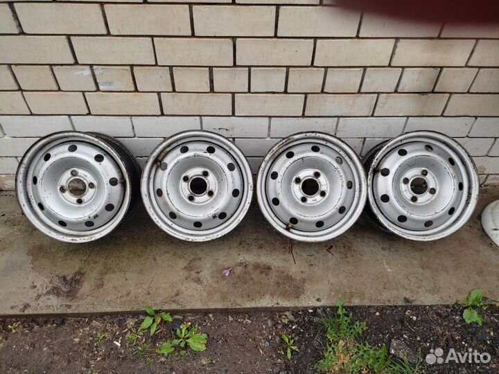 Диски штампованные r14 на renault logan