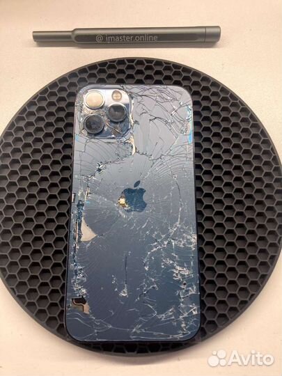 Лазерная замена заднего стекла на iPhone