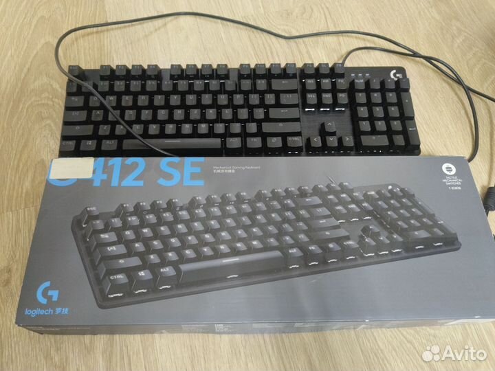 Игровая клавиатура logitech g412 SE