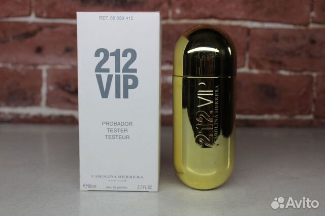 Духи Carolina Herrera 212 VIP Gold, Каролина Херре