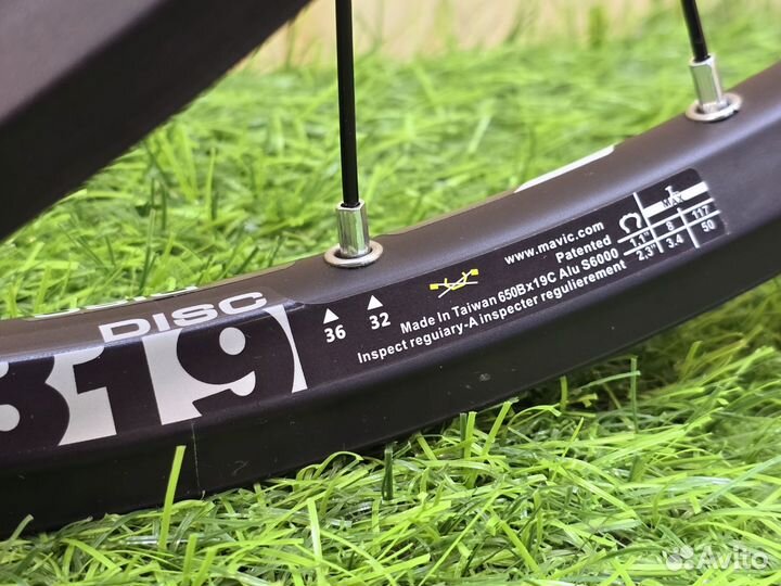 Колёса 27.5 Mavic xm319 Fastace кассета, промы